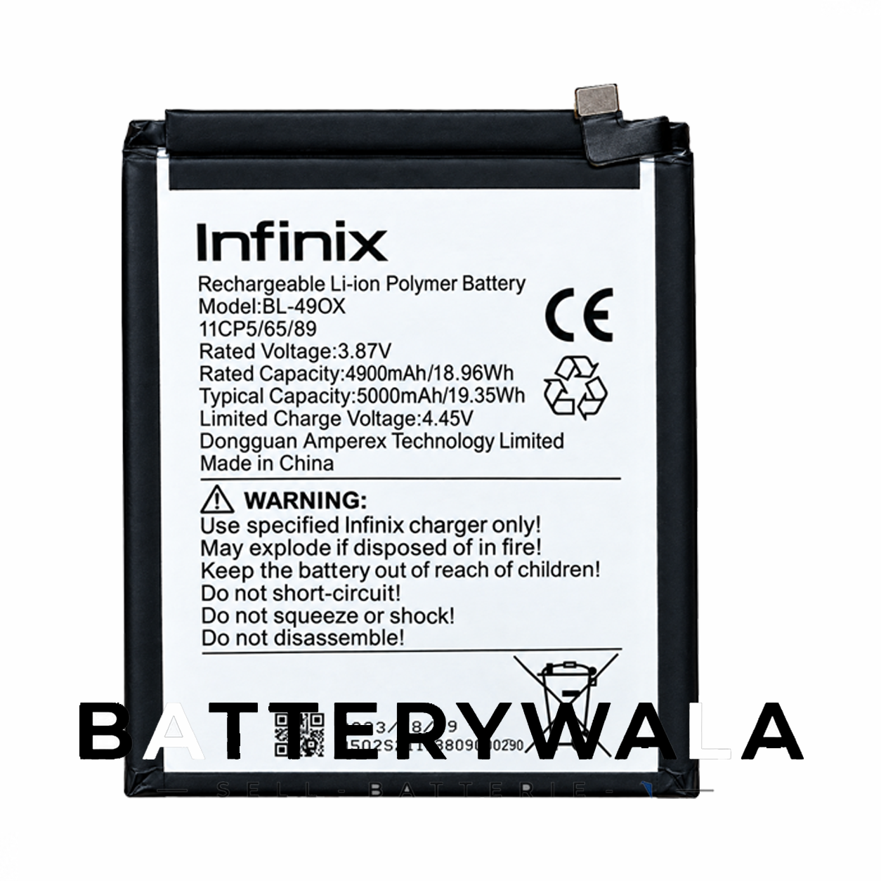 Infinix Note 40s Battery BL-49OX – Powerful 5000mAh