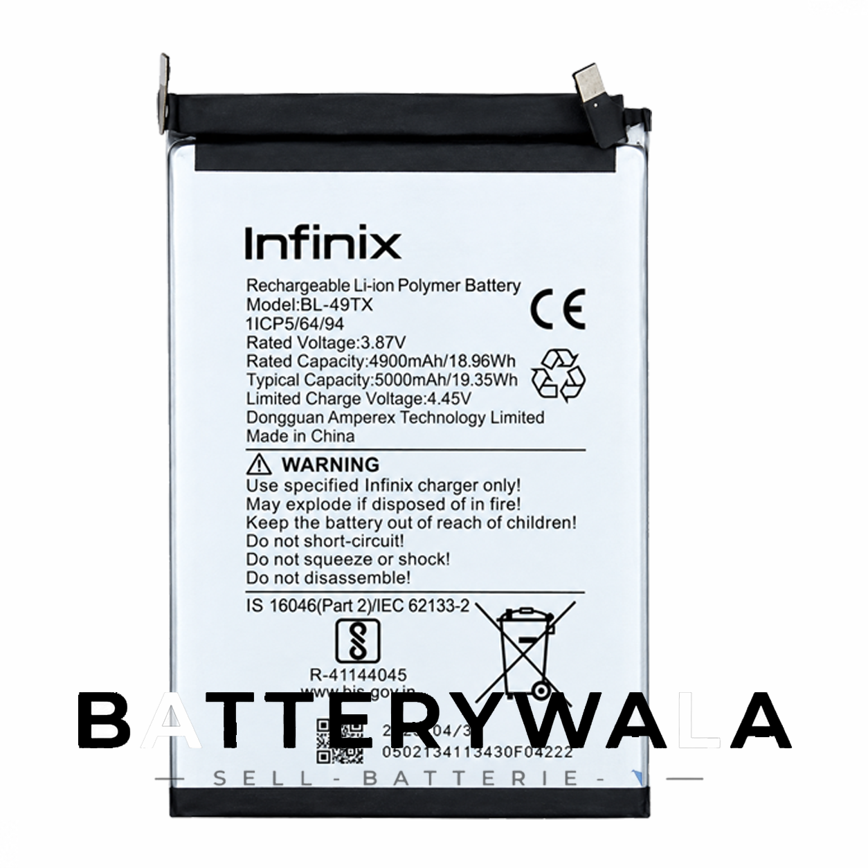 Infinix Note 30 5G Battery BL-49TX – Powerful 5000mAh
