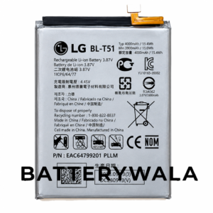 LG K52 Battery BL-T51 – Powerful 4000mAh Original