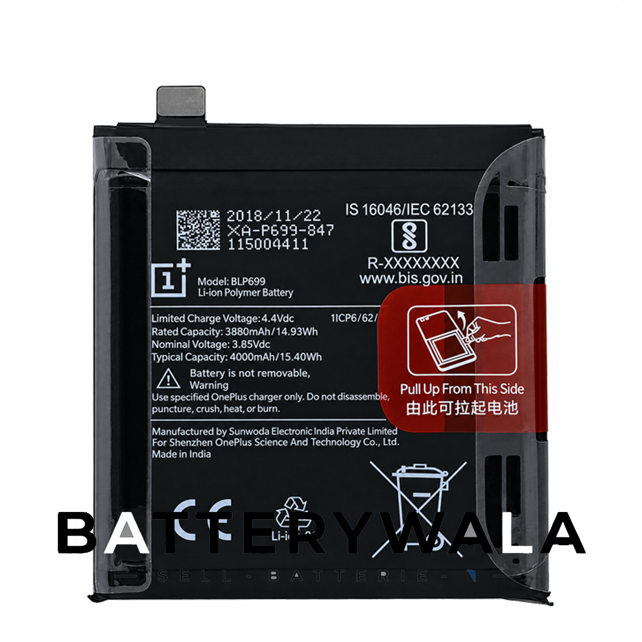 Original OnePlus 7 Pro Battery BLP699 – 4000mAh