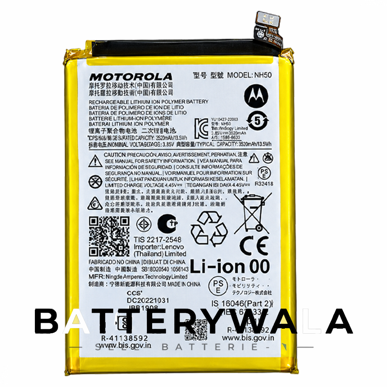 Original Motorola KG50 Battery for One Hyper XT2027 4000mAh