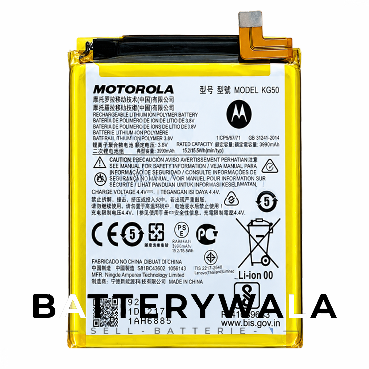 Original Motorola KG50 Battery for One Hyper XT2027 4000mAh