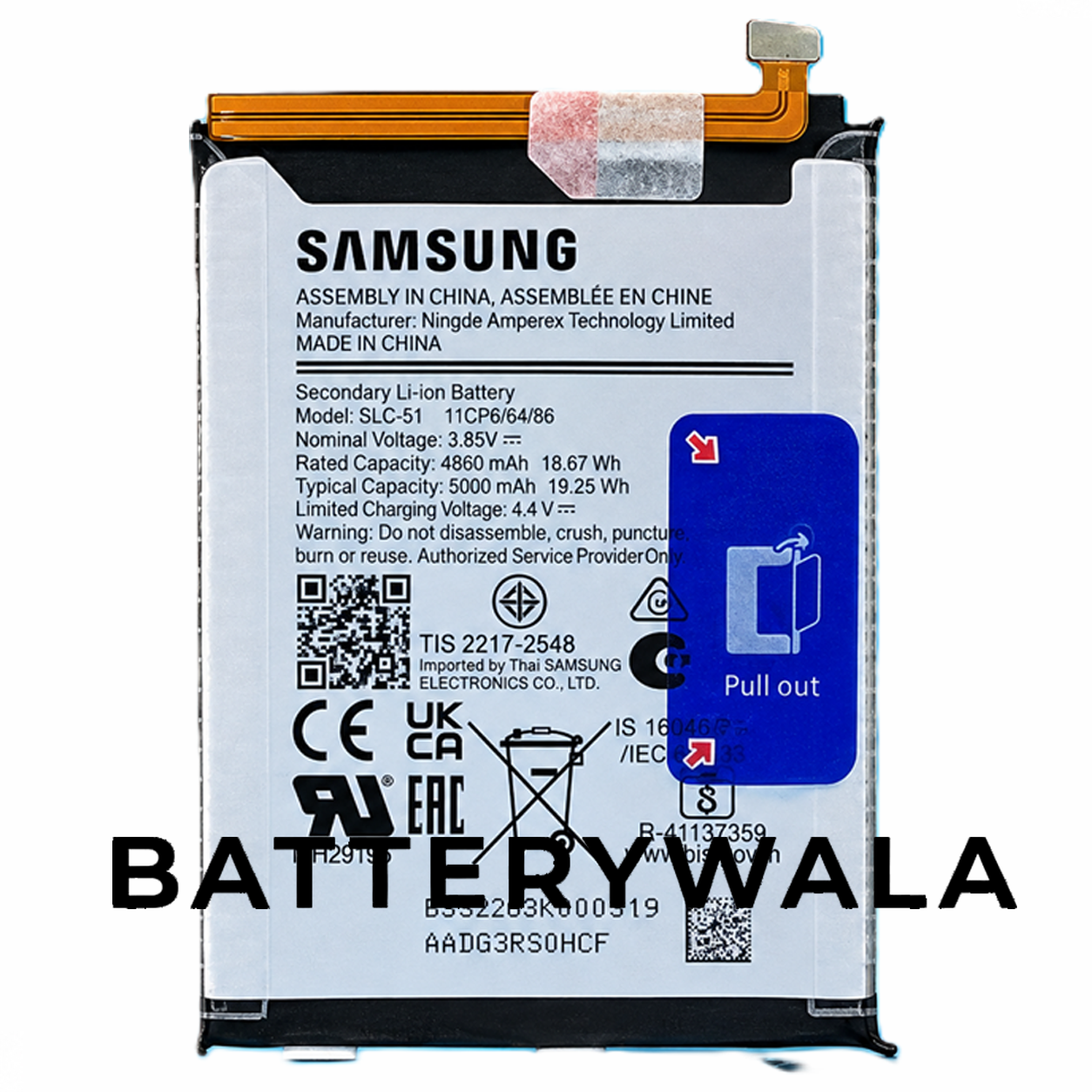 100% Original Samsung Galaxy A05s Battery SLC-51 5000mAh