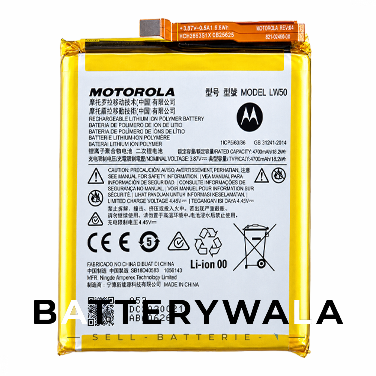 Original Motorola Edge Plus 2020 Battery LW50 5000mAh Replacement